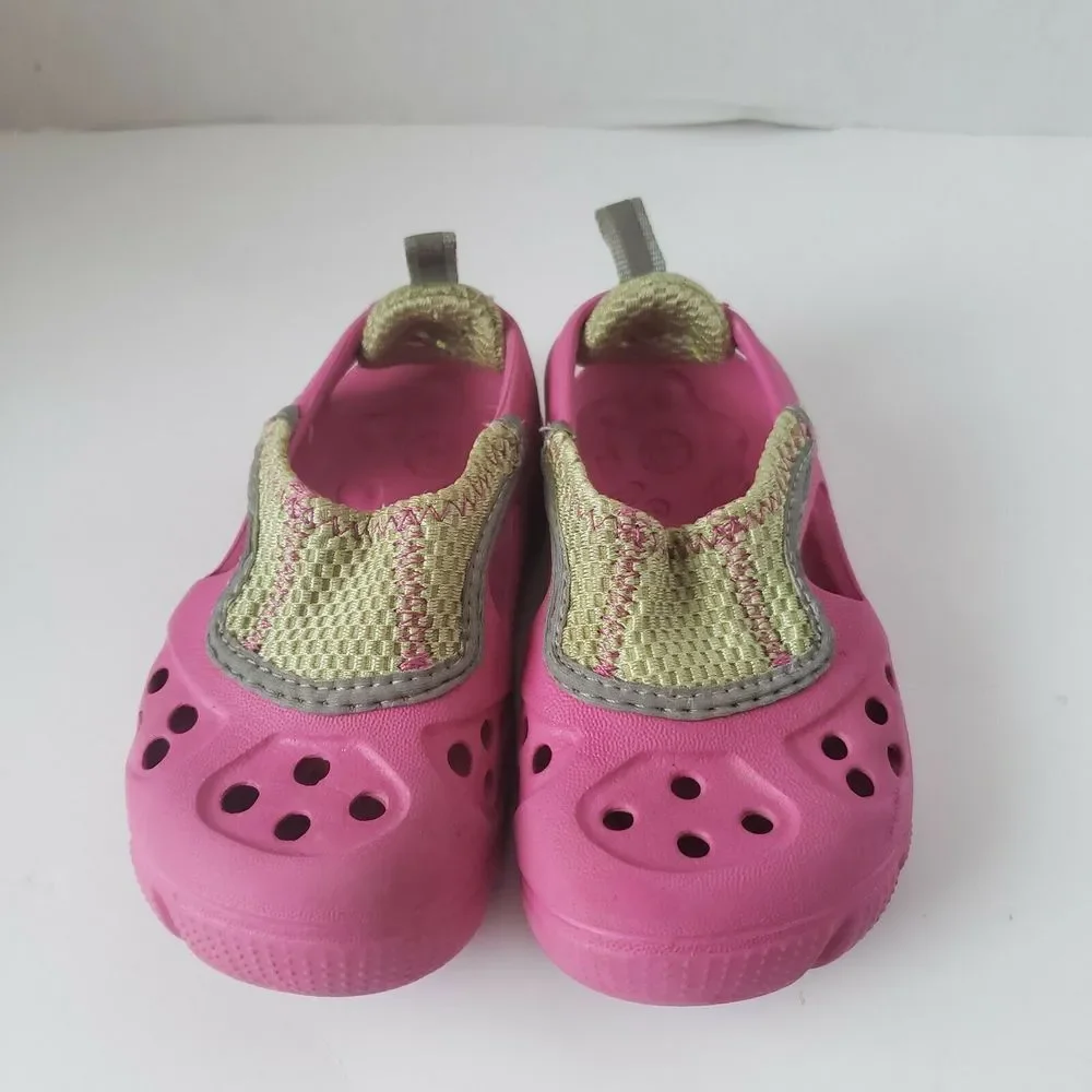 Crocs Baby Kids Slip On Clog Water Size C 8 Pink